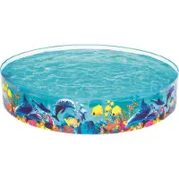 Bestway 55031 Runder Aufblasbarer Pool