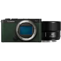 Panasonic LUMIX S9 Body Dark Olive + LUMIX L-mount S 40mm f/2 – Schwarz