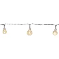Star Trading LED Lichterkette BERRY - 50 warmweiße klare Mini Kugeln - L: 5m - für Innen/Außen