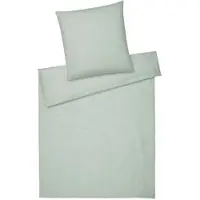 Elegante Halbleinen Bettwäsche Breezee pistazie Kissenbezug einzeln 40x40 cm - grün