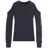 Kangaroos Langarmshirt "Shirt cut-out" mit modischen Cut-Outs an den Schultern