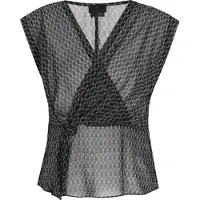 Dreimaster Bluse Frauen Schwarz