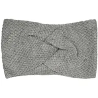StyleBREAKER Strick Stirnband in Hellgrau | Gr.: onesize