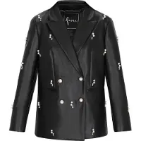 Faina Jacke Frauen Schwarz
