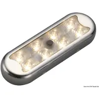 Osculati Kompakt-Bimini, befestigbar, mit 8 LEDs auf der Unterseite aus dem Stecker 13.525.04