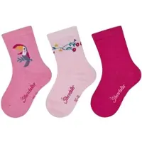 Sterntaler Socken 3er-Pack Tukan in rosa | Gr.: 26