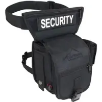Normani Outdoor Sports Security Gürteltasche Hip Bag in Schwarz | Gr.: onesize