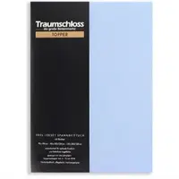 Traumschloss Topper Edel-Jersey Spannbettlaken in mittelblau | Gr.: 90x200 cm - 100x220 cm