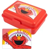 Sesamstrasse Brotdose mit Trennwand - Elmo Rot in rot | Gr.: onesize