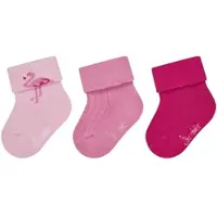 Sterntaler Baby Socken 3er-Pack Flamingo in rose | Gr.: 16