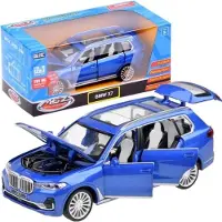 Jokomisiada BMW X7 SUV, 1:32, Metallmodell mit Sound und Licht, ZA3756