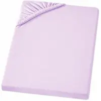 Carpe Sonno Edel-Jersey Spannbettlaken in Flieder | Gr.: 90x200 cm - 100x200 cm