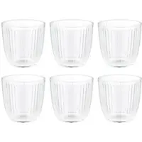 Butlers Trinkglas LINEE 6er-Set in Durchsichtig | Gr.: onesize