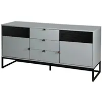 Home24 Sideboard KOONO 160 cm in Blaugrau | Gr.: onesize