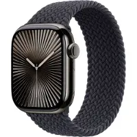 Apple Geflochtenes Solo Loop für das Watch | 38/40/41/42 mm - Größe 9 - Midnight