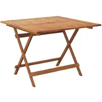 vidaXL Gartentisch Klappbar 90x90x75 cm Massivholz Akazie