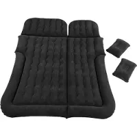 Kkmoon 2-in-1 Multifunktions-Luftmatratze für Reisen, Auto und SUV, Schwarz