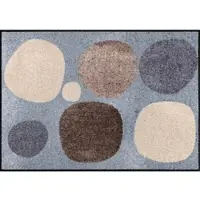 Salonloewe Fußmatte in grau-beige | Gr.: 75 x 150 cm