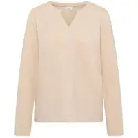 Cecil Langarmshirt in pearl beige | Gr.: M