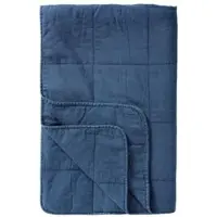Ib Laursen Vintage Quilt unifarben in indigo | Gr.: onesize