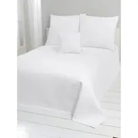 Pereira Da Chuna Heine Tagesdecke in weiß | Gr.: 280x250-cm