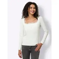 HEINE Shirt in ecru | Gr.: 36