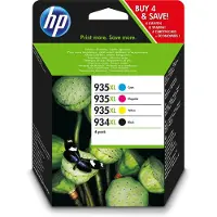 HP 934/935XL (X4E14AE) - 4-farbig - Druckerpatrone - Hohe Kapazität - Multipack