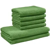 Redbest Frottier, Leichtfrottier Frottier-Set 6-teilig Oceanside in grün | Gr.: onesize