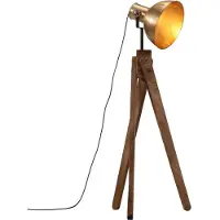vidaXL Stehleuchte 25 W Antik Messing 45x45x120 cm E27