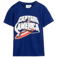 Cerdá T-Shirt Captain America Marvel in Dunkelblau | Gr.: 128