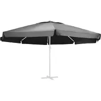 vidaXL Ersatzbezug für Sonnenschirm Anthrazit 610 cm