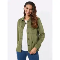 Casual Looks WITT WEIDEN Lederimitat-Blazer in schilf | Gr.: 36