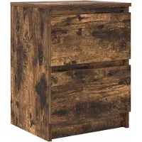 vidaXL TV-Schrank Räuchereiche 40x35x54 cm Holzwerkstoff