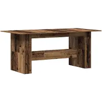 vidaXL Esstisch Altholz-Optik 180x90x76 cm Holzwerkstoff