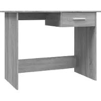 vidaXL Schreibtisch Grau Sonoma 100x50x76 cm Holzwerkstoff