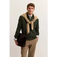 Bugatti Strickjacke in 190-oliv | Gr.: 3XL