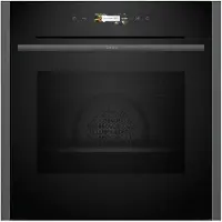 NEFF N 70, Backofen B24CR71G0, 60 x 60 cm, Graphite-Grey, Circo Therm, Pyrolyse, inkl. 5 Jahre Garantie