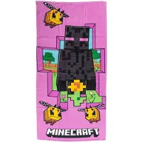 Minecraft Cherry Grove Badetuch, Strandtuch 70x140cm
