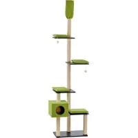 Silvio Design Katzenbaum Bashira grün, Anthrazit, Grün, 22027104