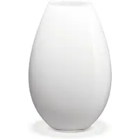 Holmegaard - Cocoon Vase - H20,5 cm - Weiß