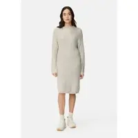 Camel active Strickkleid mit Rundhalsausschnitt in Hellgrau | Gr.: L