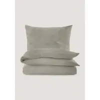 Hessnatur Musselin Bettwäsche-Set in kaschmir | Gr.: 200x200-2x-40x80-cm