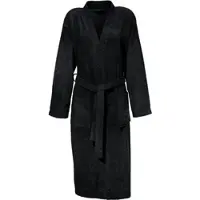Redbest Frottier Unisex-Bademantel Chicago in schwarz | Gr.: M