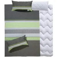 Redbest Bettausstattung Sparpaket in graphit I | Gr.: 155x220 cm (40x80 cm)