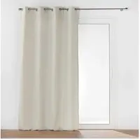 Douceur d'intérieur Douceur d’Intérieur Thermovorhang in beige | Gr.: onesize