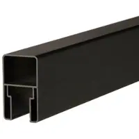 Traumgarten Sichtschutzzaun SYSTEM Senkrecht Adapter Anthrazit