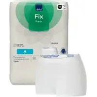 Abena Fix Pants Super Fixierhose, weiß 1999911815 , 1 Karton = 20 Packungen à 3 Stück, Größe M