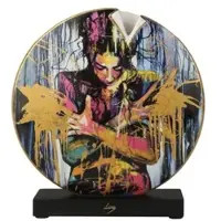 Goebel Vase " Lana Frey -Liberation " in Bunt | Gr.: onesize
