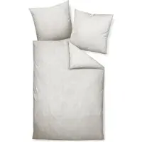 Janine Wendebettwäsche Karo Streifen modern classic Kissenbezug einzeln 40x40 cm | naturell - beige