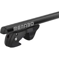 Menabo 000122900000 Dachreling Dachträger Aluminium 90 kg Max für VW TOURAN (1T1, 1T2) TIGUAN (5N) Caddy III Kombi (2KB, 2KJ, 2CB, 2CJ) TOURAN (1T3)